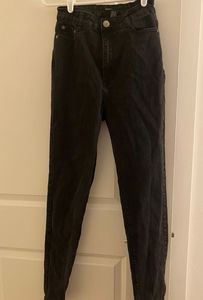Women Fashion Nova Jeans Black Size 13/14